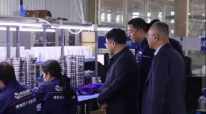 市委常委、副市长潘开名一行深入草莓视频黄色免费下载轴承调研 助推制造业高质量发展